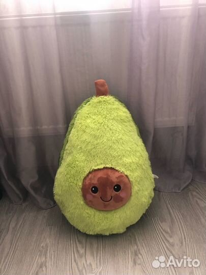 Подушка / мягкая игрушка Авокадо большая