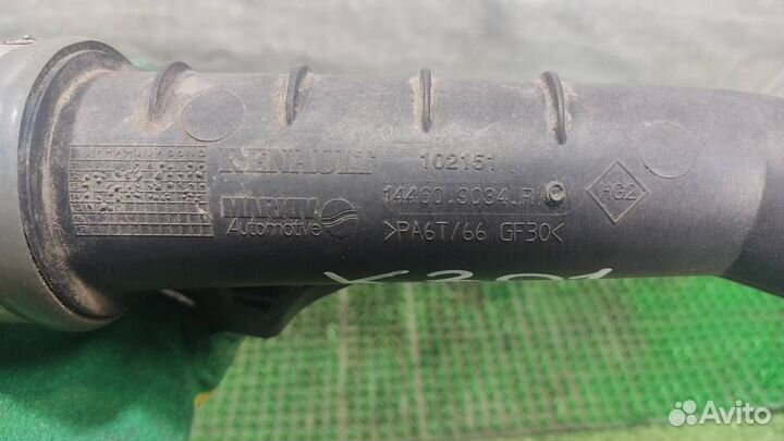 Патрубок интеркулера Renault Duster 2015