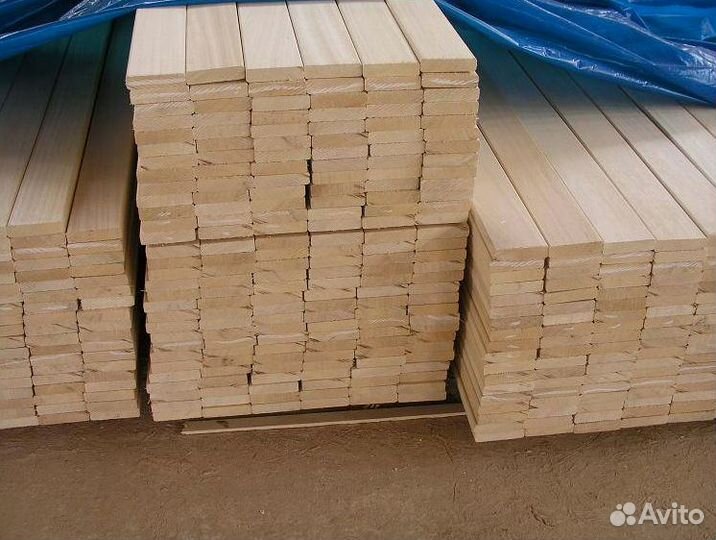 Полок осина сорт В 25*85 1,9м