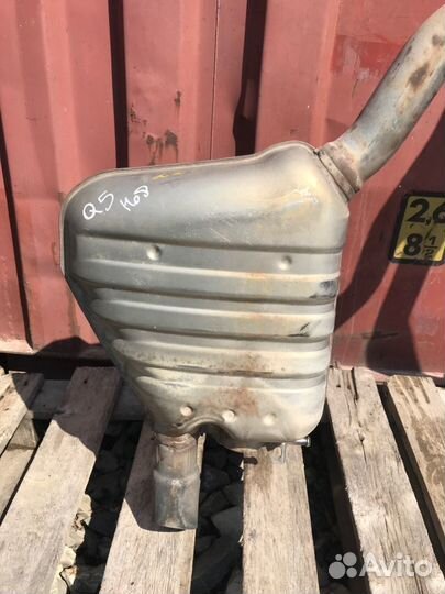 Глушитель Audi Q5 8R cdnc 2011