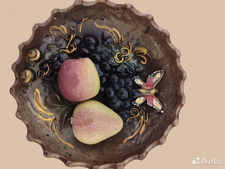 Новая керамика ручной работы на стену - Фрукты