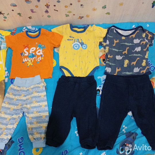 Детские вещи пакетом для мальчика 68-80