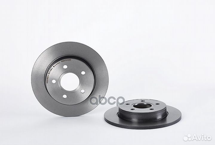 Диск торм. зад.265x11 5 отв. 08a02921 Brembo