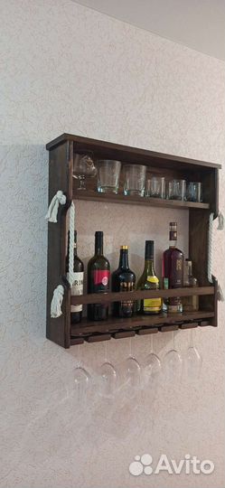 Полка под винные бутылки