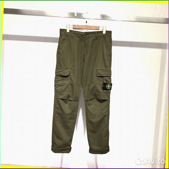 Спортивные карго штаны Stone Island (Лучшее качество)