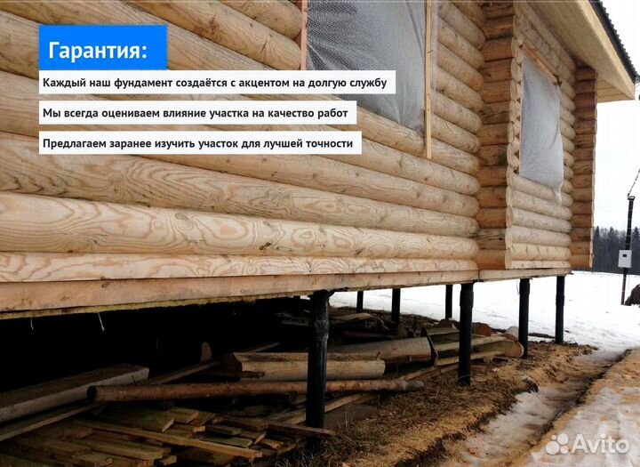 Сваи винтовые для фундамента