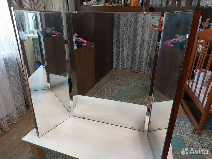 Зеркало на трюмо трельяж