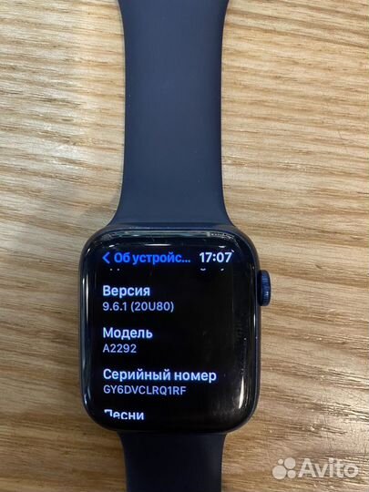 Часы apple watch 6 44 mm