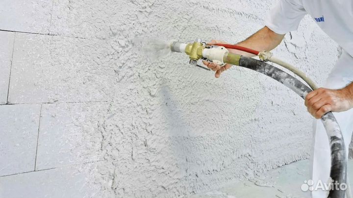 Механизированная штукатурка стен