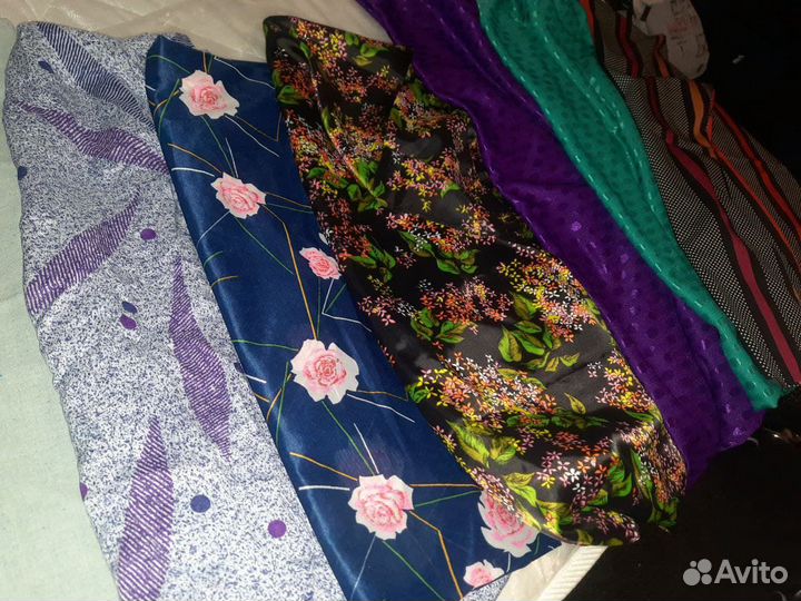 Отрезы ткани фланель сатин ситец новое