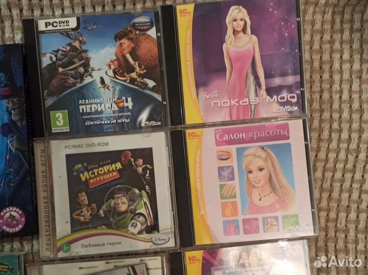 Игровые диски dvd на компьютер