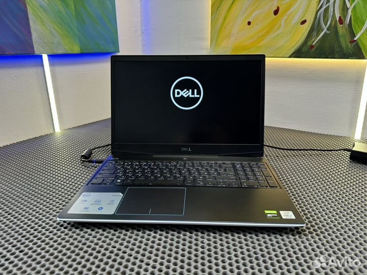 Игровой ноутбук Dell i7 10750/32gb/1tb/1650ti