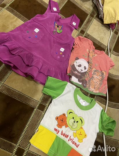 Вещи на девочку в хорошем состоянии