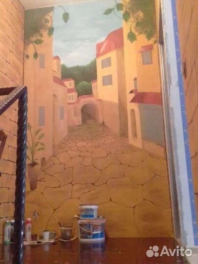 Художественная роспись стен