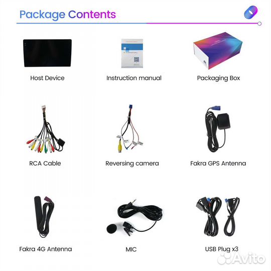 Магнитола mekede M6 PRO 4/64 4G DSP