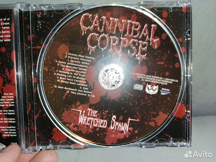 CD Cannibal Corpse - The Wretched Spawn (2004)