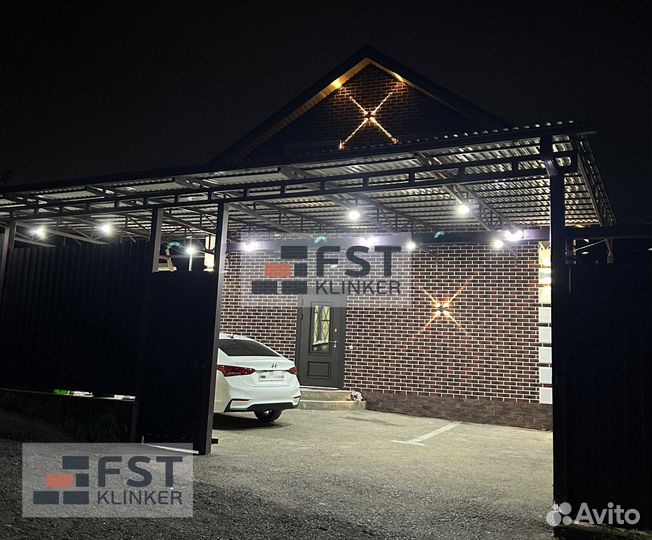 Клинкер на сетке 