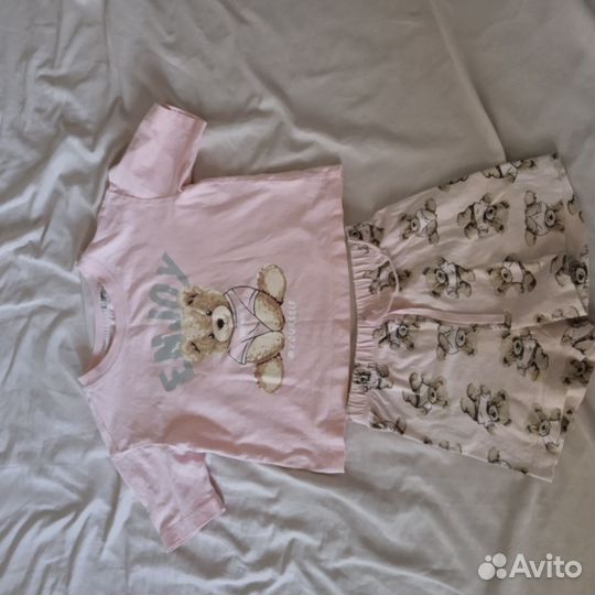 Детская одежда для девочек 92 98 пакетом