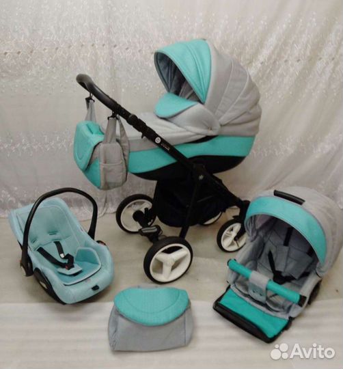 Коляска 3 в 1 Адамекс