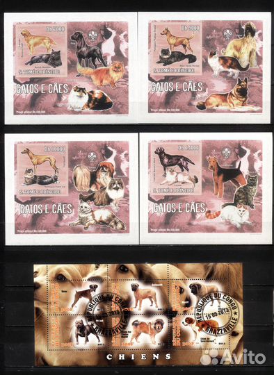 Марки, блоки мира на тему: 