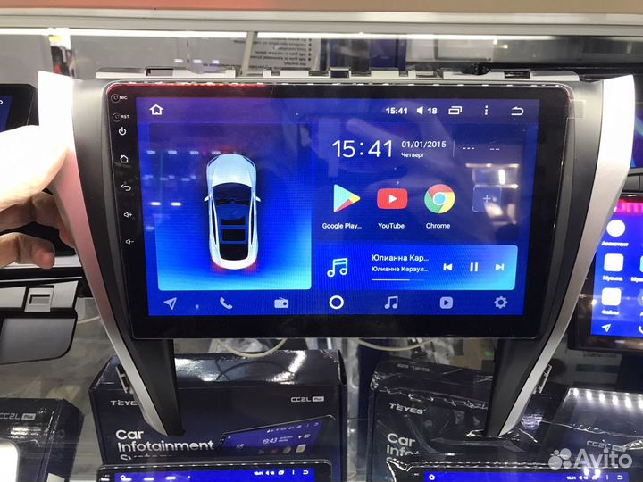Магнитола Teyes CC2L 2-32 Toyota Camry
