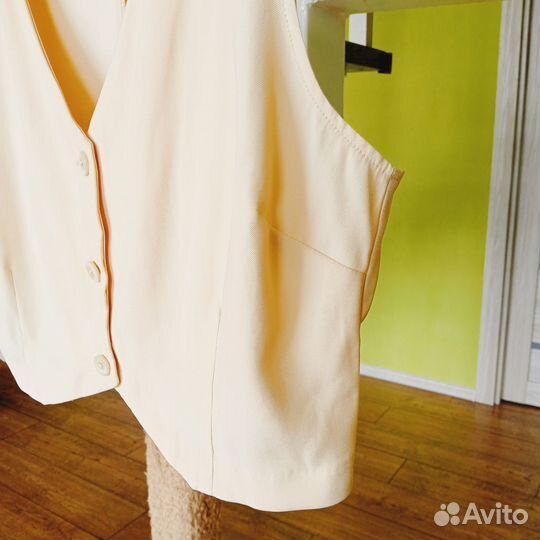 Новый летний костюмный жилет, 48/50