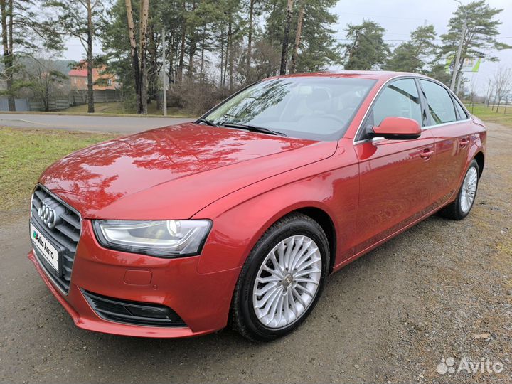 Audi A4 1.8 CVT, 2013, 145 000 км