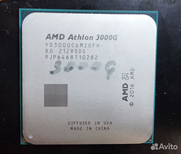 Amd Athlon 3000G Am4
