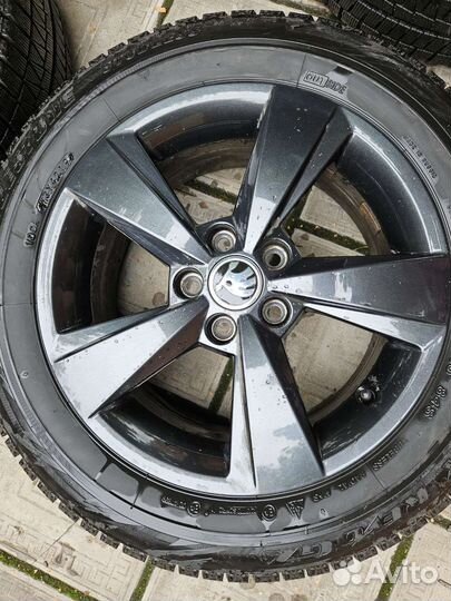 Комплект колес r15 skoda rapid