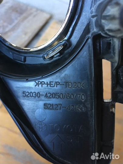 Накладка противотуманной фары Toyota RAV 4 XA30