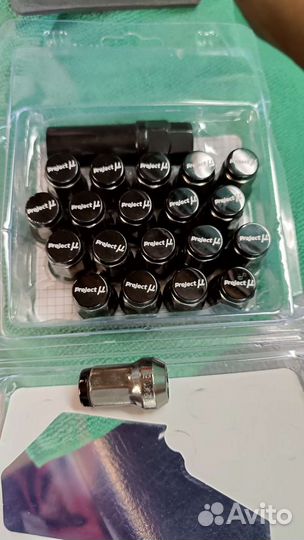 Колесные гайки 12х1.5 черные