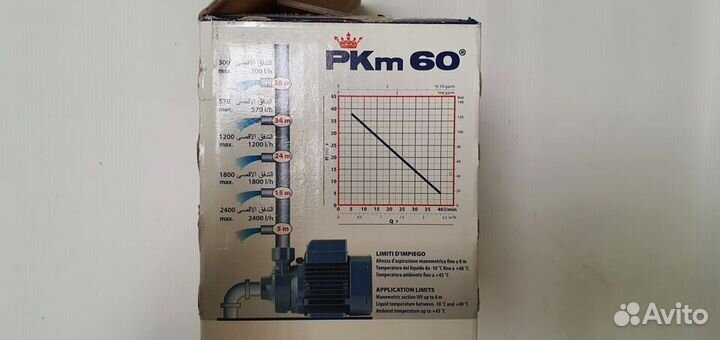 Насос вихревой Pedrollo PKm 60