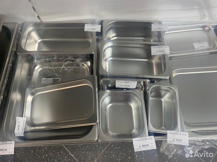 Гастроемкости нерж полипропилен поликарбонат