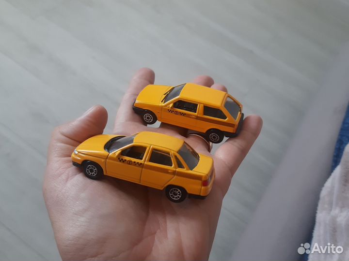 Модель автомобиля Лада, 110 и 2108, 2шт