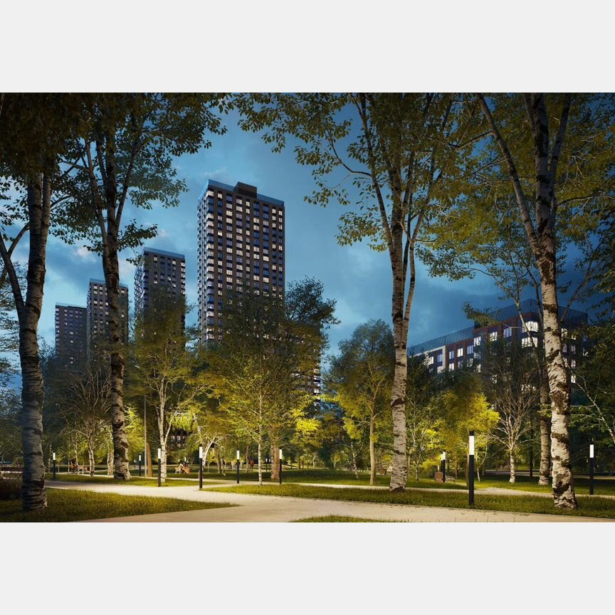 3-к. квартира, 91,1 м², 33/35 эт.