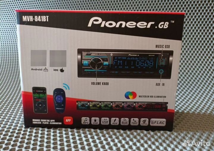 Автомагнитола Pioneer 941BT (процессорная)