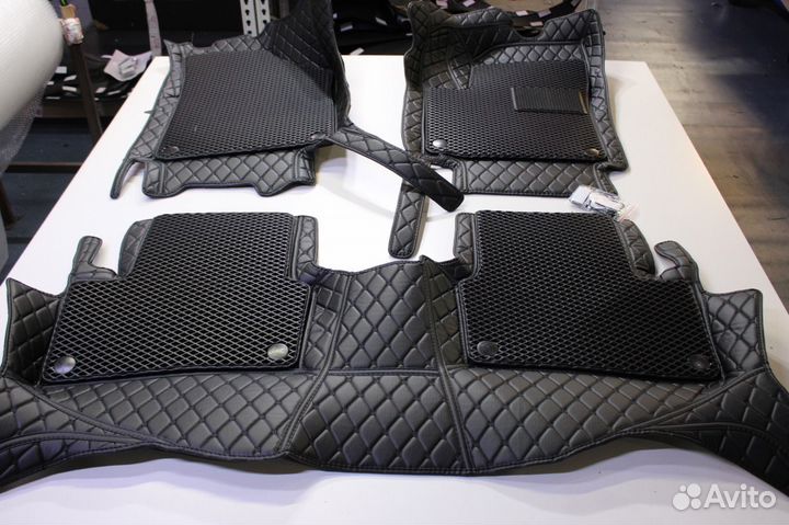 3Д ковриков из экокожи от производителя