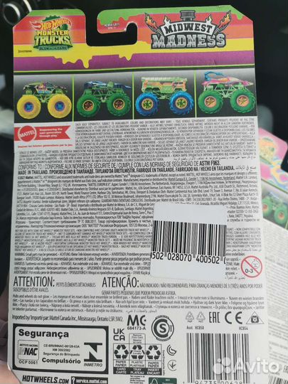 Новый hot wheels монстр трак светящийся в темноте