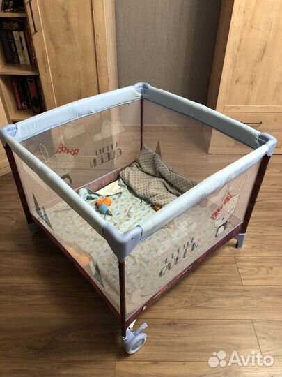 Манеж детский happy baby little qeen