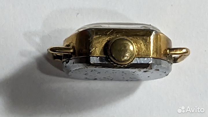 Часы наручные женские Заря, механика, позолота, СС