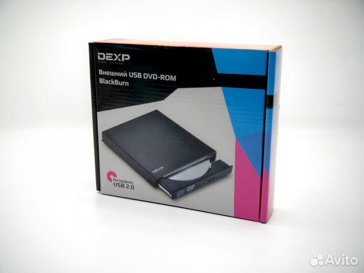 Внешний DVD-RW привод Dexp BlackBurn