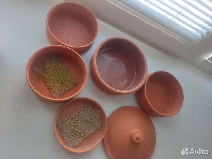 Глиняный проращиватель керамика Tonkeimer