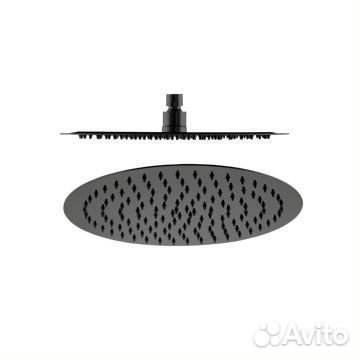 Лейка тропическая для душа ViEiR 20х20 круглый VR2103-20C черный