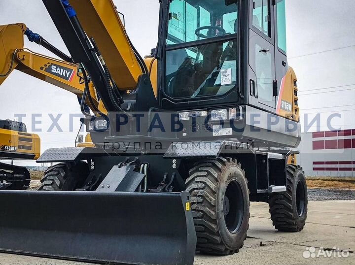 Мини-экскаватор Sany SY65W, 2023