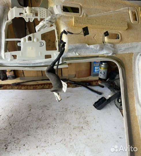 Электропроводка потолка mercedes w213