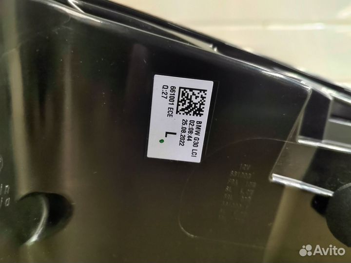 Задние фонари bmw g30