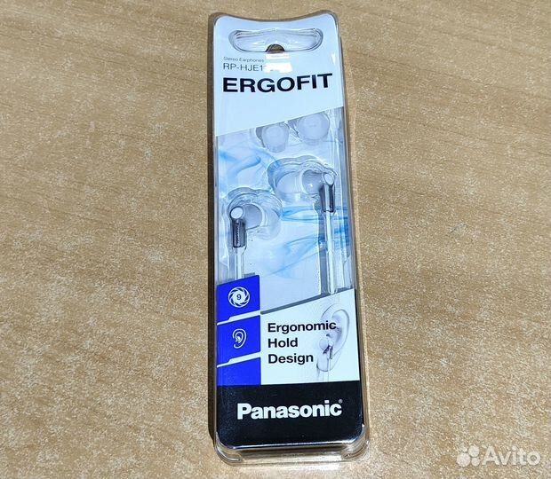 Наушники Panasonic ergofit RP-HJE118GUS