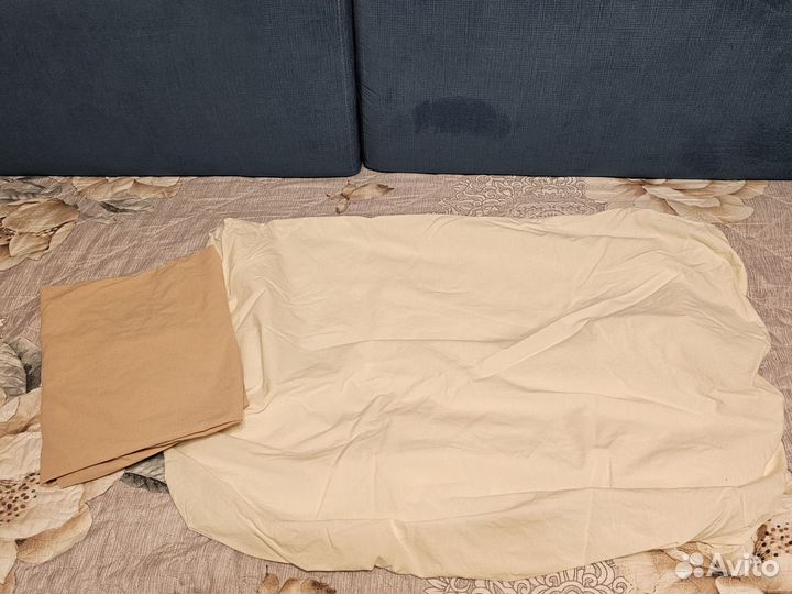 Простынь на резинке 120 60