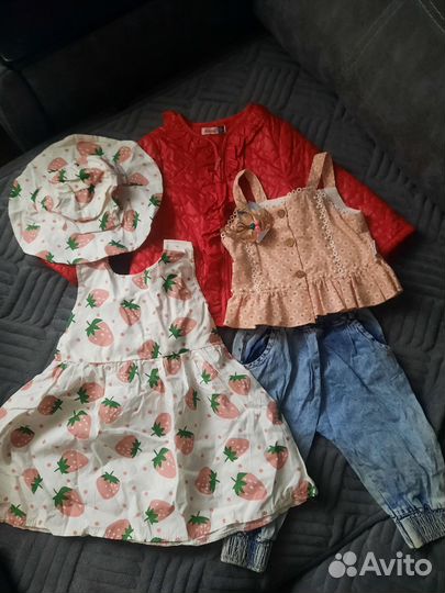 Пакет вещей для девочки 92