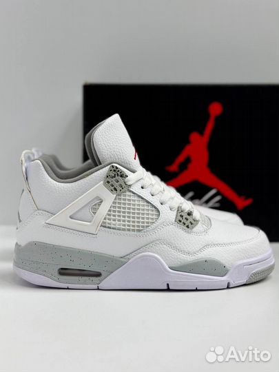 Кроссовки Air Jordan 4 White